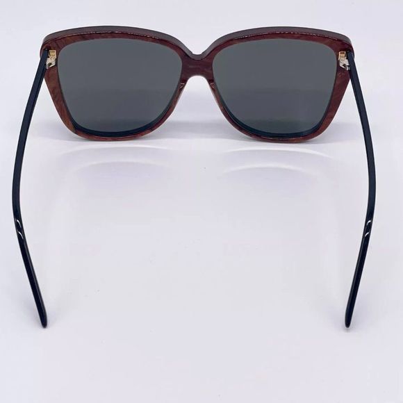 Sale! New Gucci Women\'s 63mm Black and Brown Sunglasses! main image 8